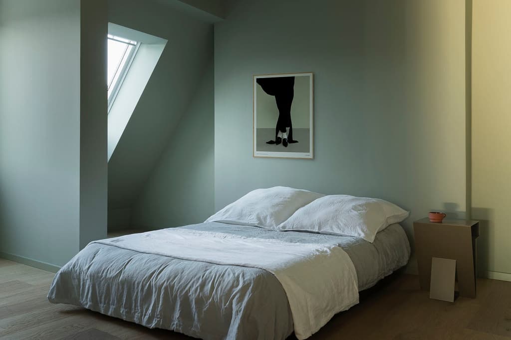 This bright Berlin loft is all about colour and shape