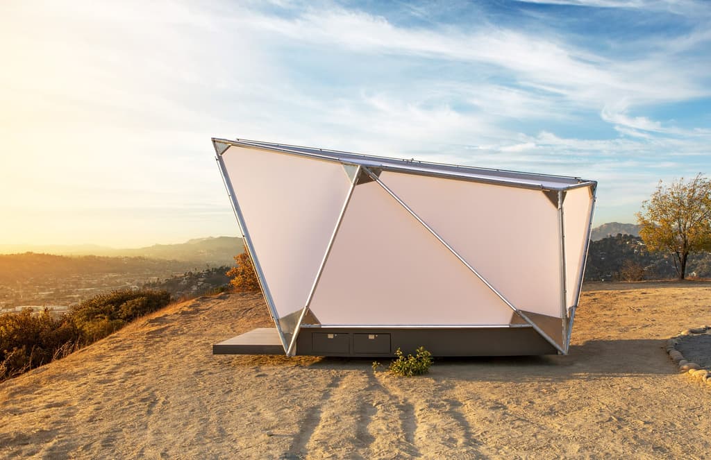 Jupe pod - a sci-fi take on the classic tent