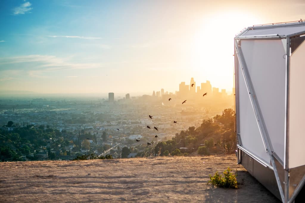 Jupe pod - a sci-fi take on the classic tent