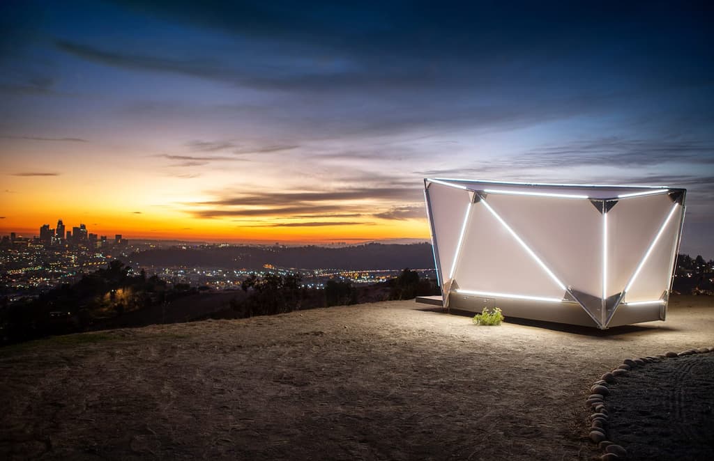The Jupe pod is a sci-fi take on off-grid living