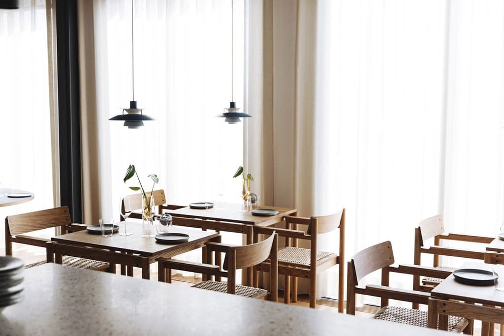 Michelin star restaurant Substans immerses diners in classic Danish design
