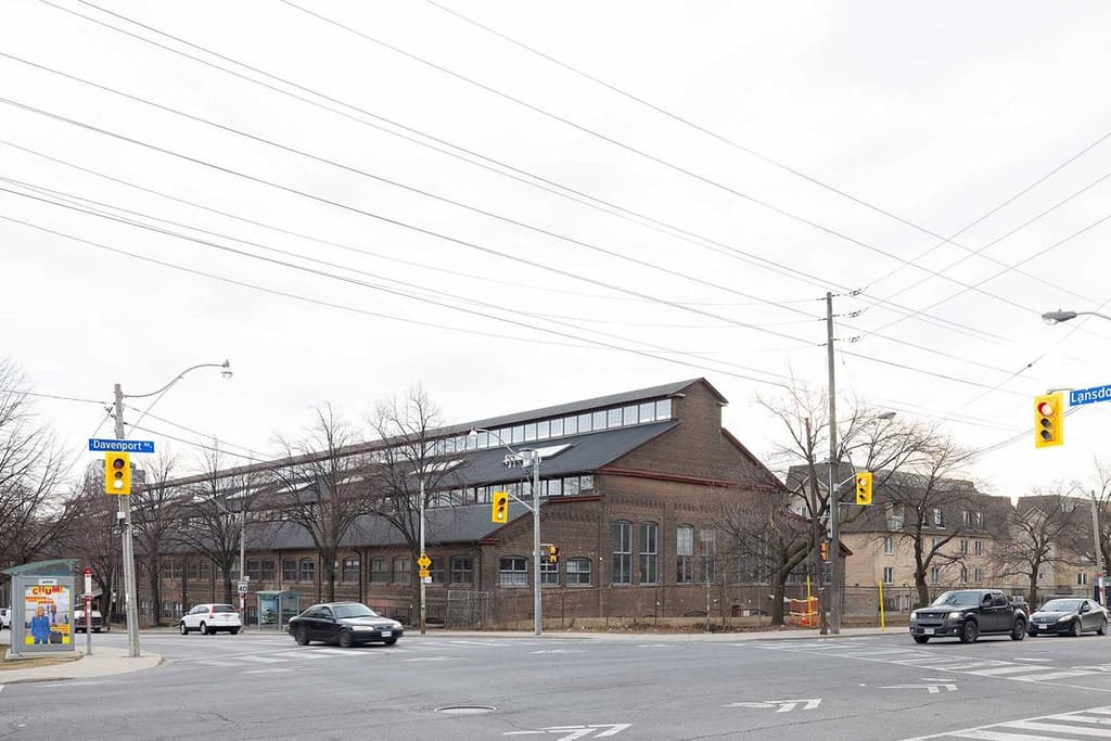 Street cars and trains were manufactured at the former factory at 1100 Lansdowne Avenue in the early 20th century