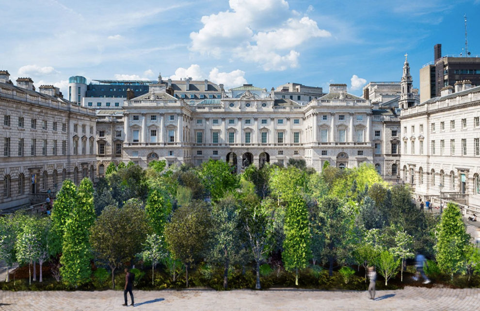 Es Devlin will turn Somerset House’s courtyard into an ‘urban forest