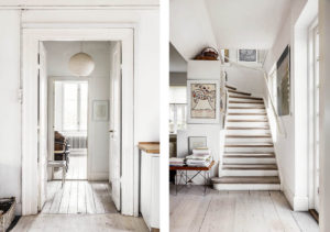 Original floorboards run throughout the property