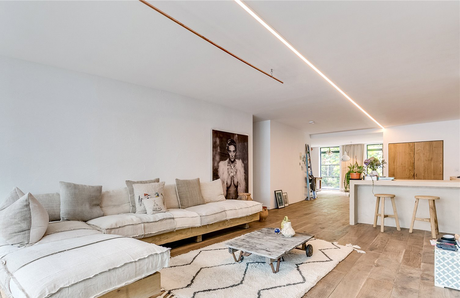 Moroccan meets Scandinavian at this Camden loft