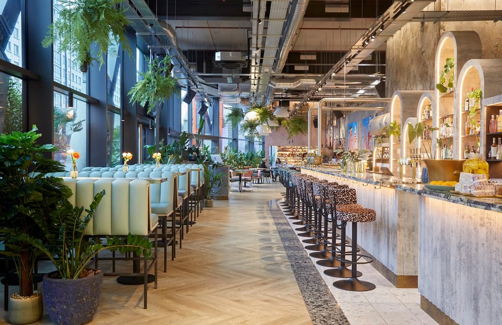 Bondi Green is a ‘raw but refined’ restaurant in London’s Paddington Basin