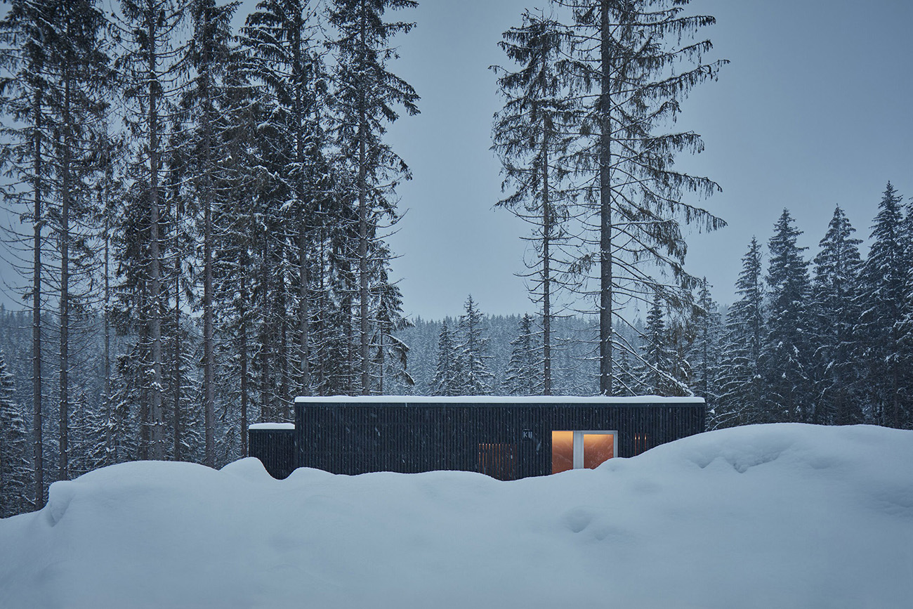 Hotel Bjornson’s chalets are a beautifully stark take on the mountain cabin