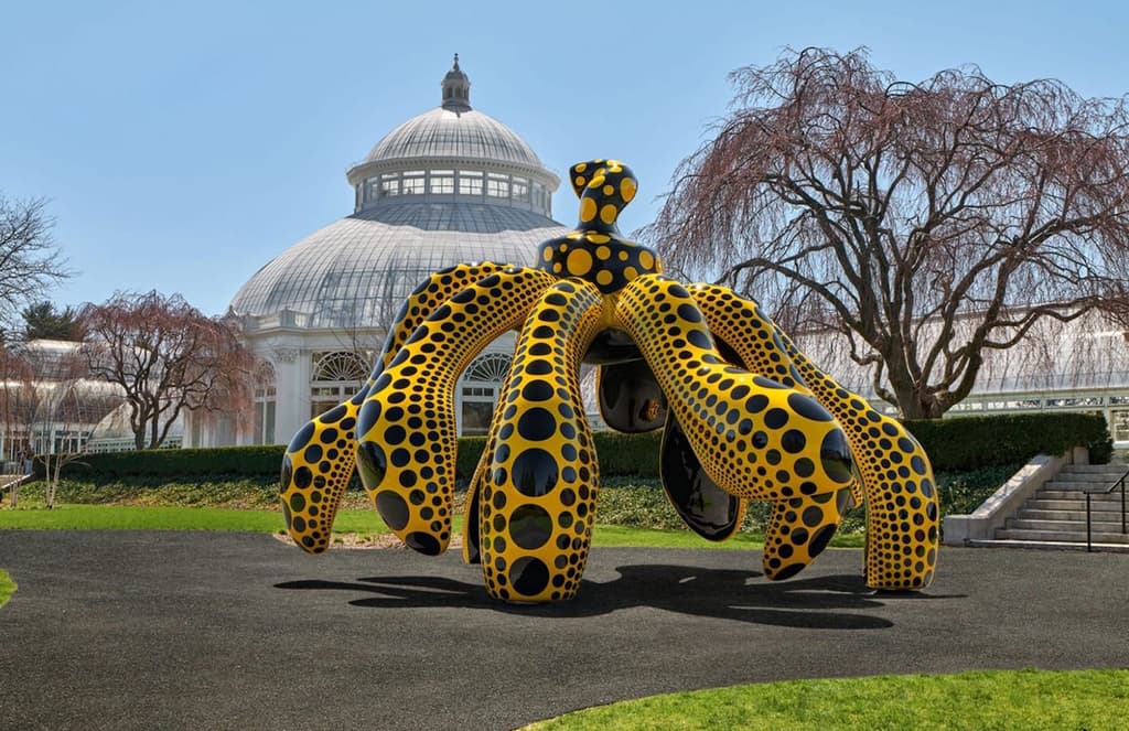 Yayoi Kusama unleashes polka dots at the New York Botanical Garden