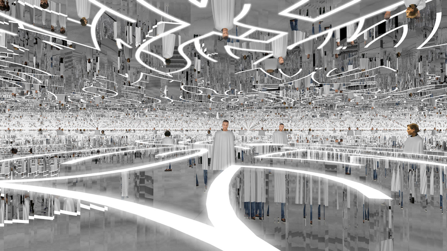 Superblue Miami opens with show featuring teamLAB, Es Devlin and James