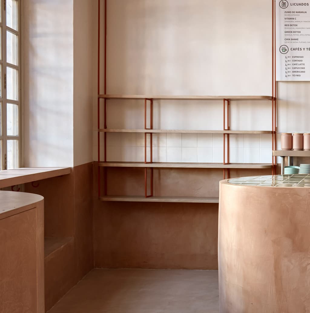 Other than contained flashes of colour, the Valencia restaurant's interiors are purposefully minimal