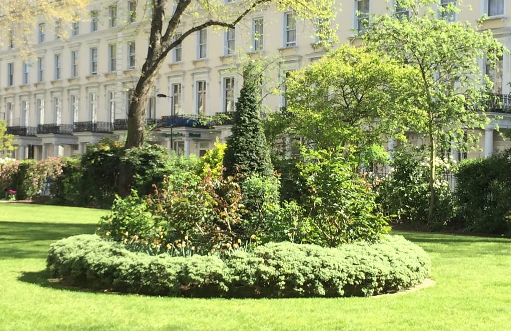 Rare central London garden square is coming up for sale