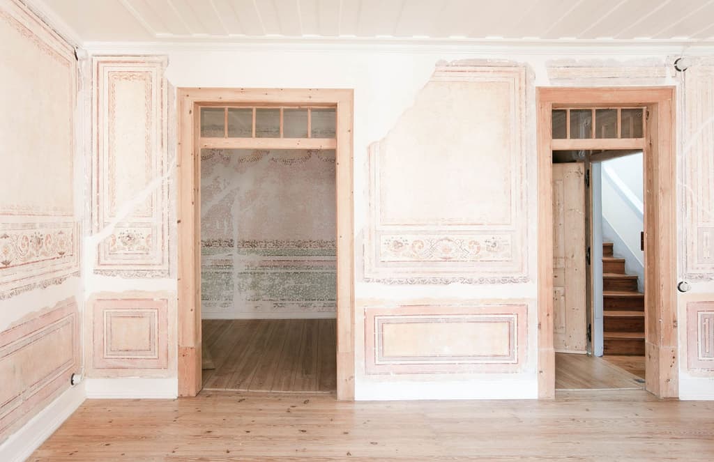 Frescoed Lisbon apartment is packed with charm