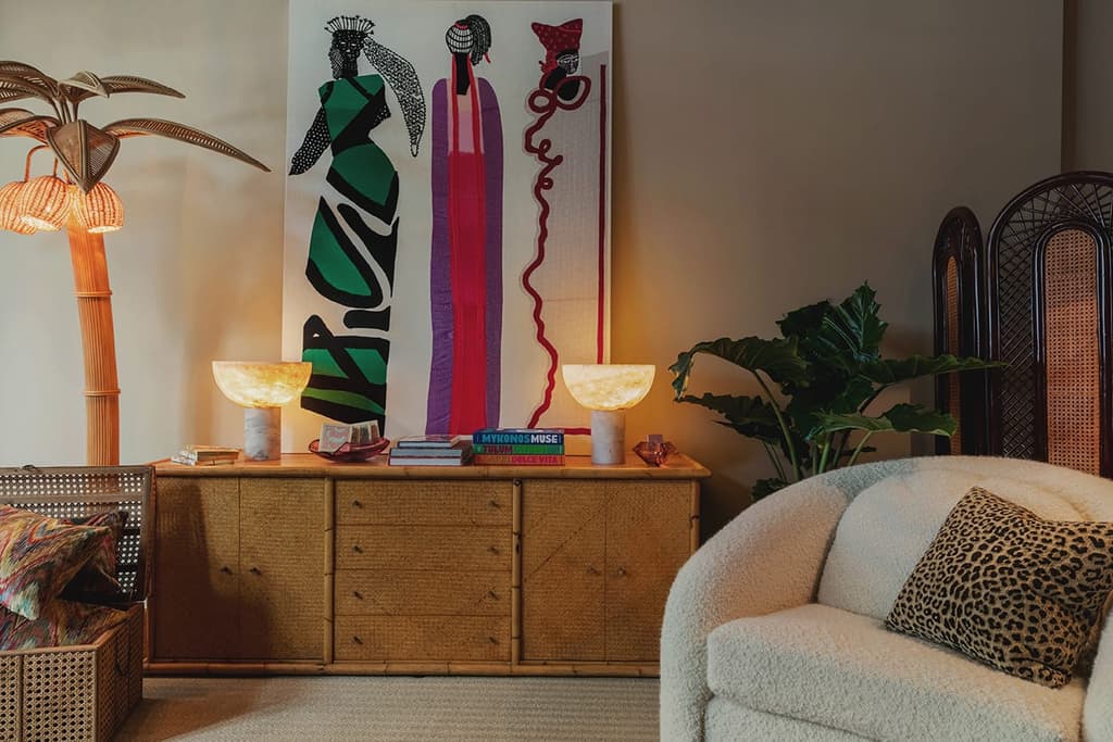 Inside Tiffany Duggan's Trove Store in Notting Hill. The retail ventuure is the physical outlet for her lifestyle brand and bespoke furniture range