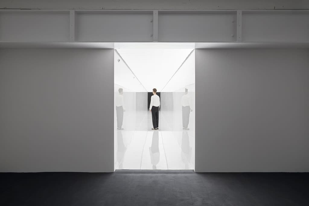 Installation view Ryoji Ikeda at 180 Studios, 180 The Strand