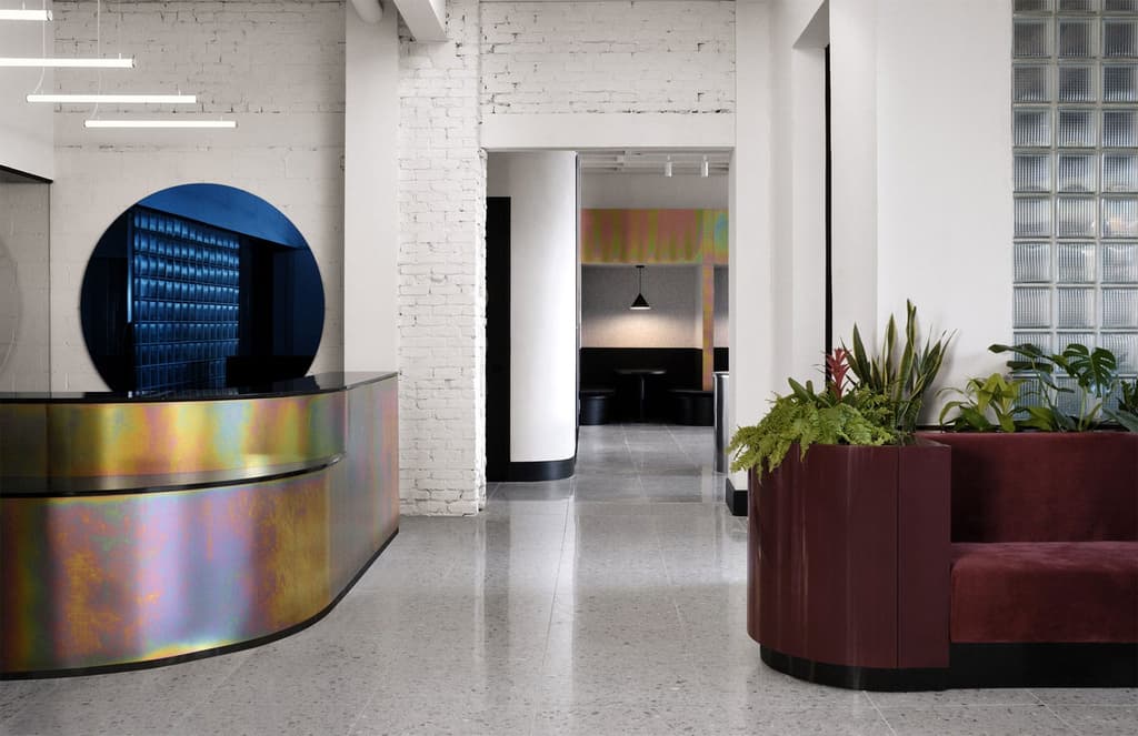 Montreal’s Spacial is a coworking space with an iridescent edge