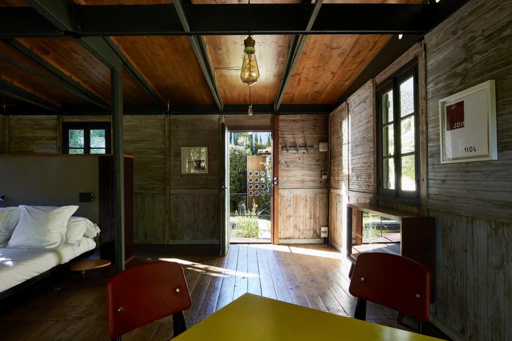 Following on from its original home in Brussels, art organisation Fondation CAB has taken over a modernist art gallery in the south of France – and there’s space for overnight guests.