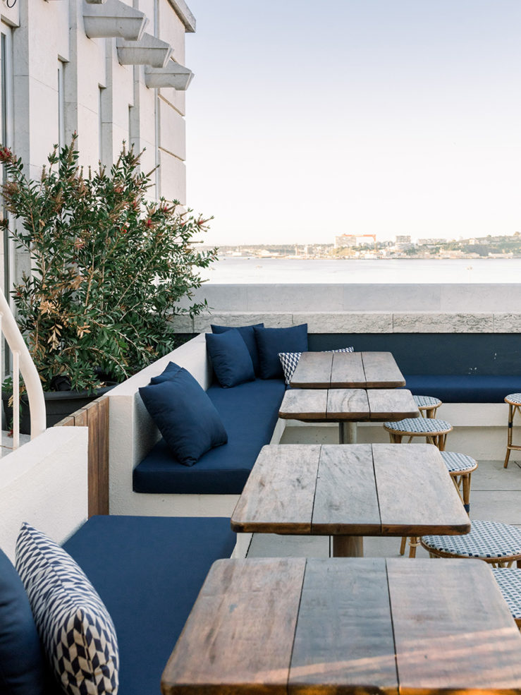 The city vista stretches for miles at Lisbon rooftop bar Java The Spaces