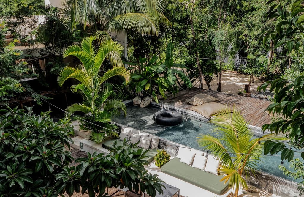 A boutique Tulum hotel hits the market - and it comes with its own heliport