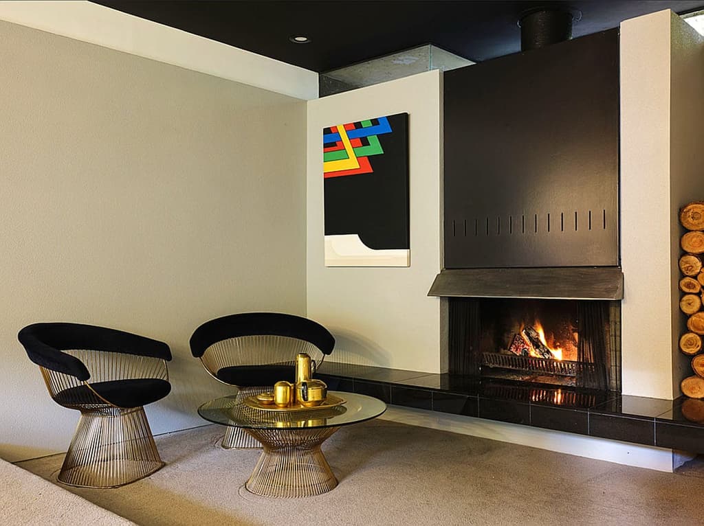 Furniture and art is also up for auction