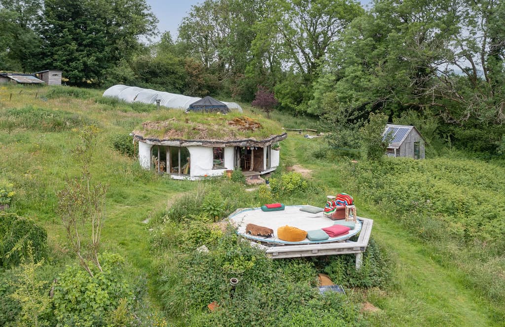 Pembrokeshire 'Hobbit house' offers eco-living for £335k
