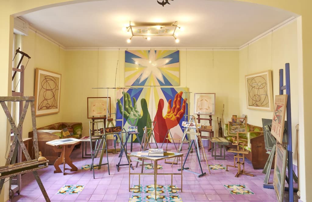 Giacomo Balla’s vividly colourful home is now open to the public