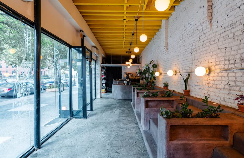 New York’s iconic stoops become seats at Brooklyn’s Daughter cafe
