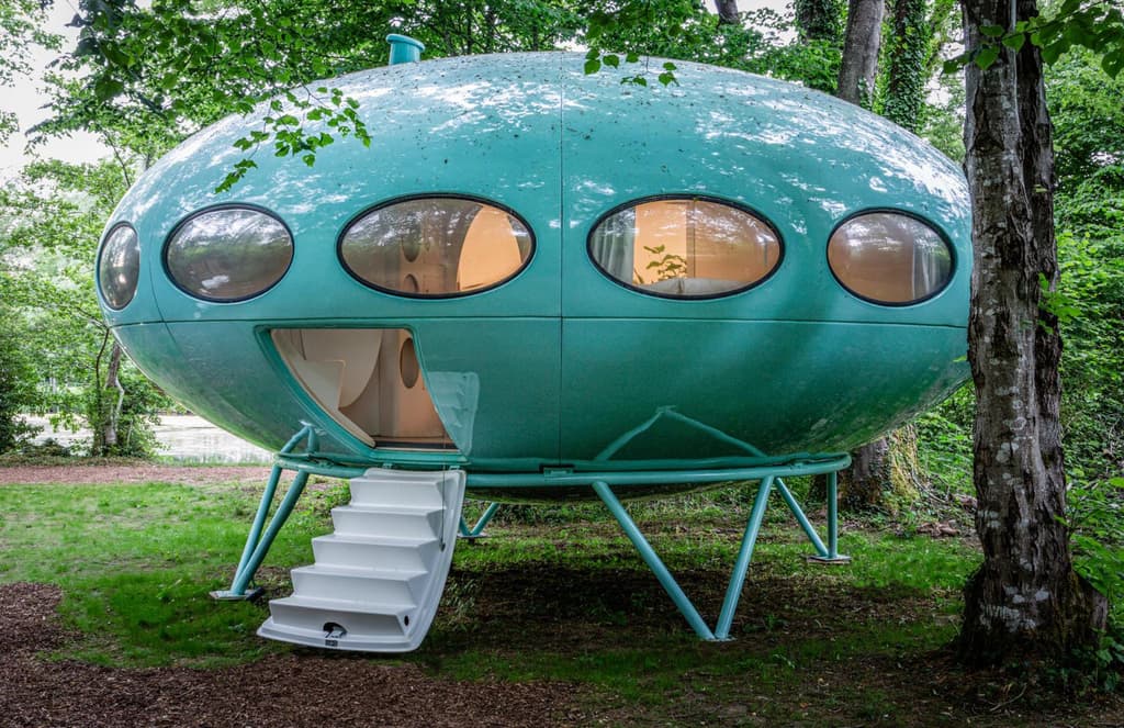 A UFO home has landed in the Somerset countryside