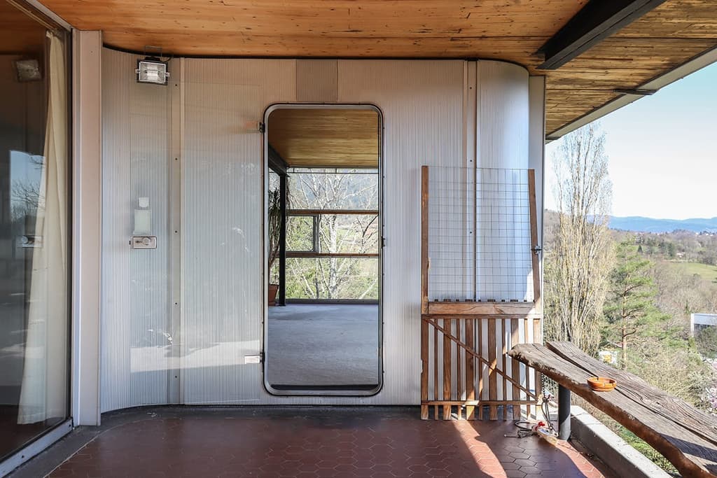 Futuristic Jean Prouvé home is for sale in France’s Saint-Die-des-Vosges