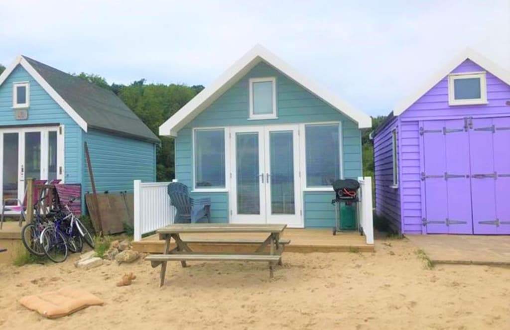 Britain's most expensive beach hut lists in Dorset