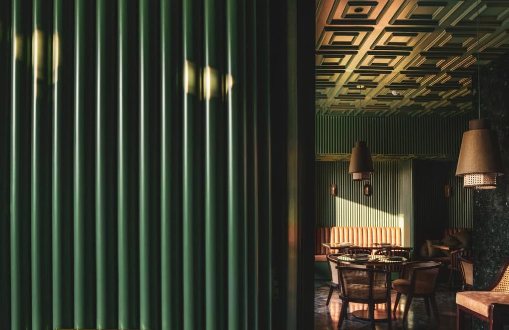 Punjab’s Elgin Cafe shimmers in emerald hues
