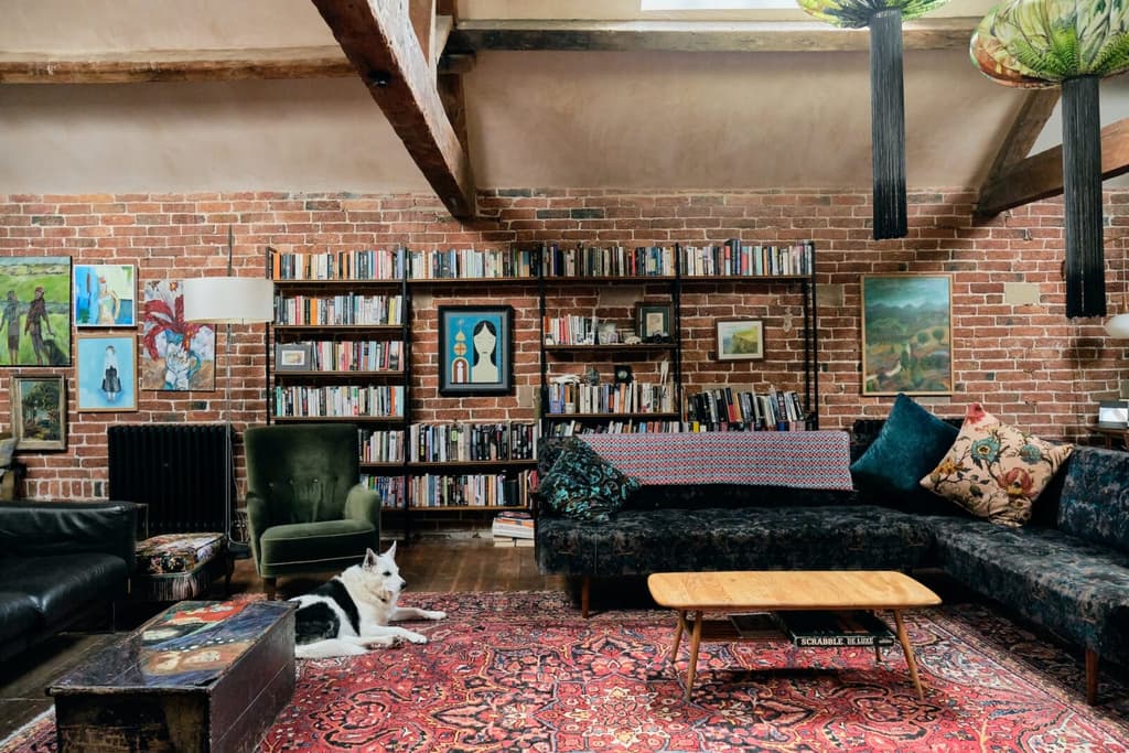North End - a Victorian-era live/work space with three bedrooms, a workshop and cinema