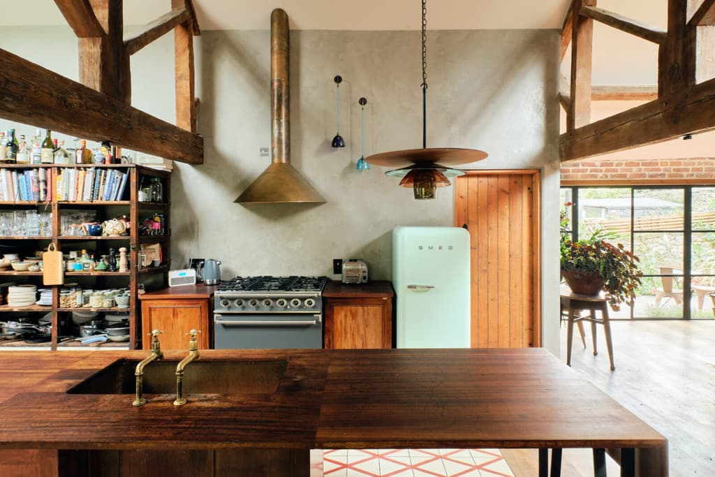 North End - a Victorian-era live/work space with three bedrooms, a workshop and cinema