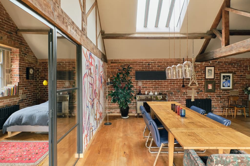 North End - a Victorian-era live/work space with three bedrooms, a workshop and cinema