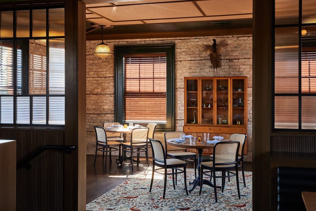 The patina of the railway's brickwork adds to the vibe