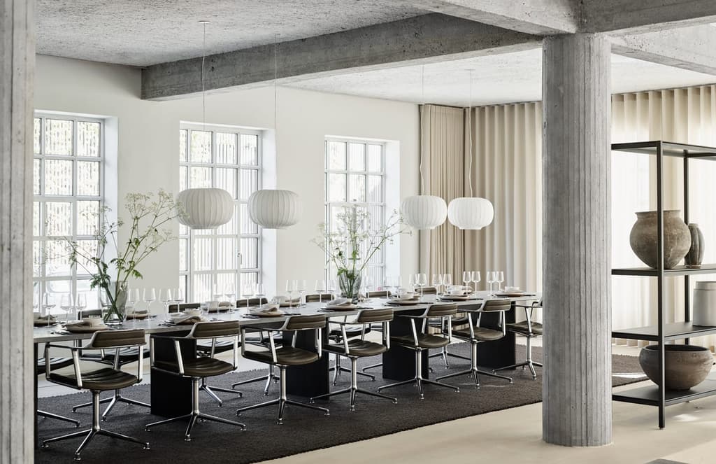 Vipp converts a Copenhagen pencil factory into a supper club