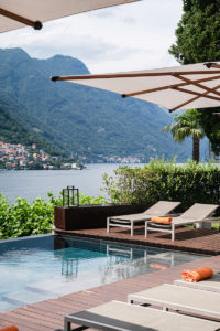 Villa Lario is a freshly revamped hotel on Lake Como, Italy