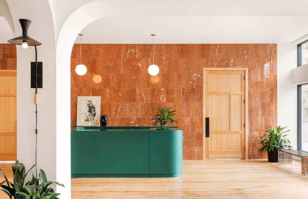 Portland's old Chamberlain Hotel gets an emerald-toned refurb