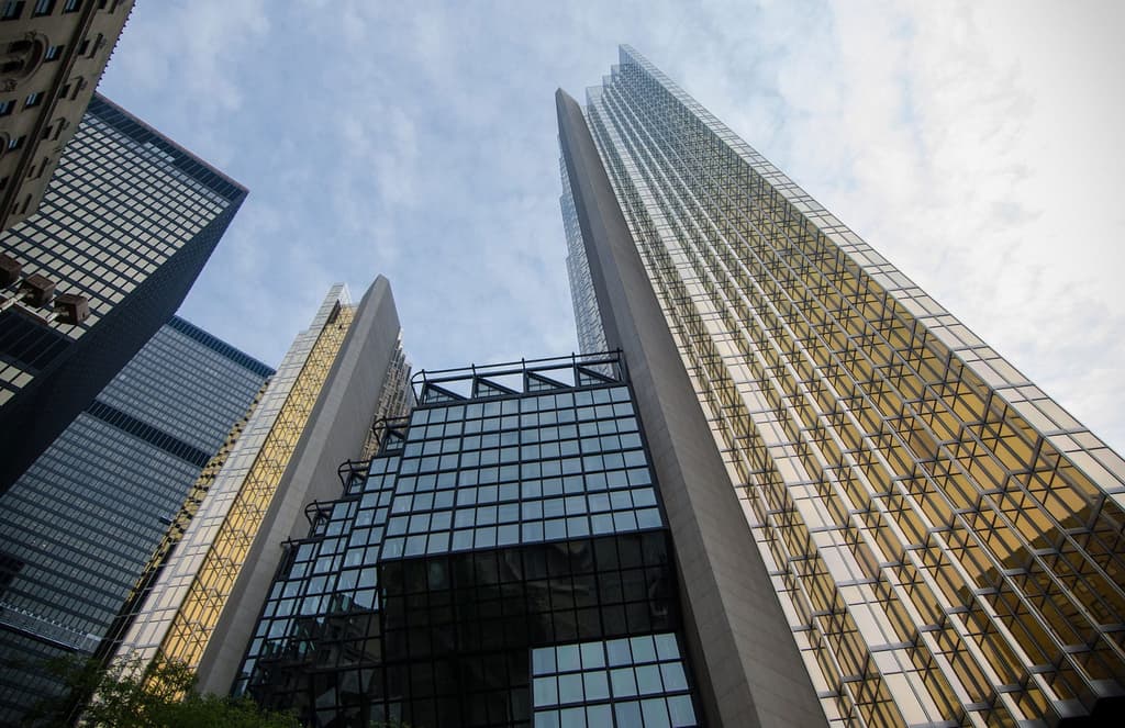 A gold-clad Toronto skyscraper is asking for $1bn
