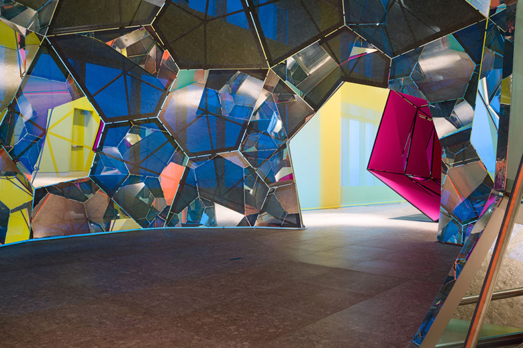 Olafur Eliasson’s new artwork takes people inside a kaleidoscope The