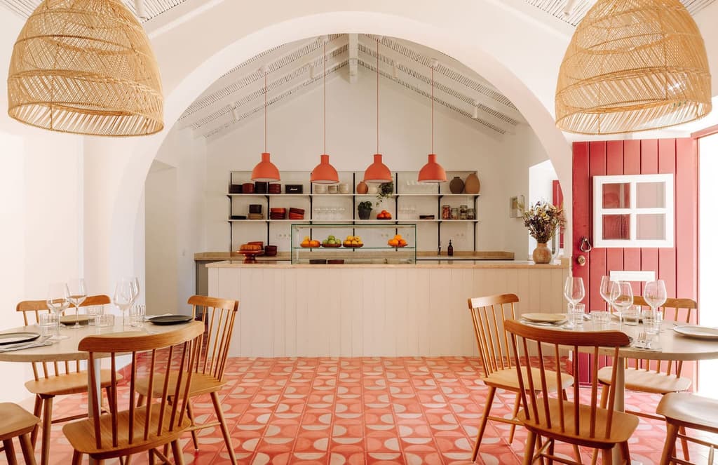 Porto Covo restaurant Abranda offers a polished take on the rustic aesthetic