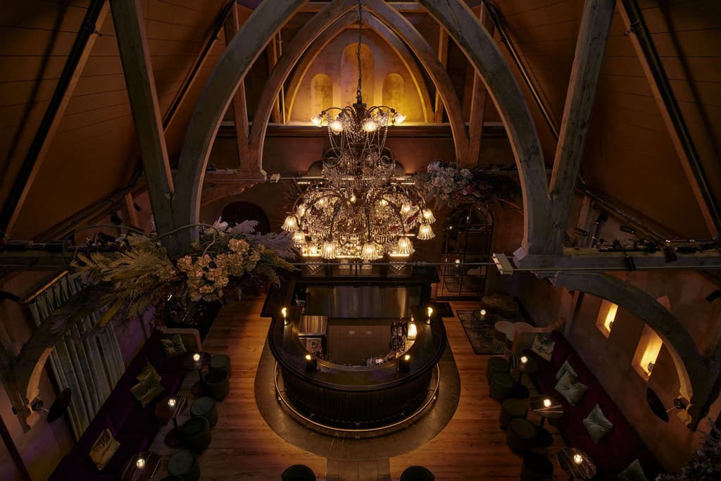 Chapel Bar in New York is a member's bar dedicated to photography
