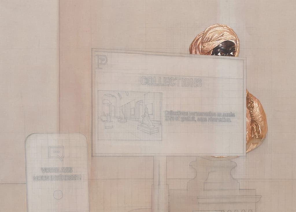Esteban Jefferson, Collections, 2021. Detail. Courtesy of the artist and Tanya Leighton Gallery