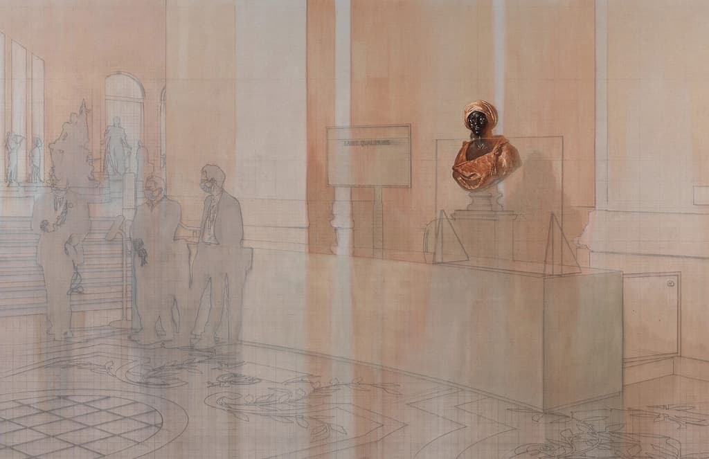 The museum is erased in the ghostly works of Esteban Jefferson