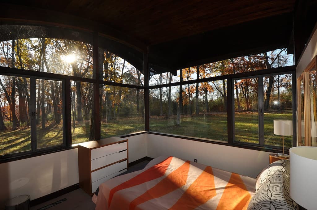 The Lambertville Wave House is for rent via Airbnb in New Jersey