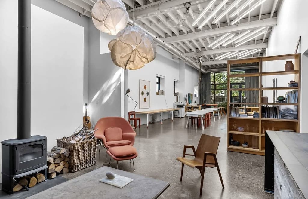Peek inside a Toronto train-track loft with industrial proportions