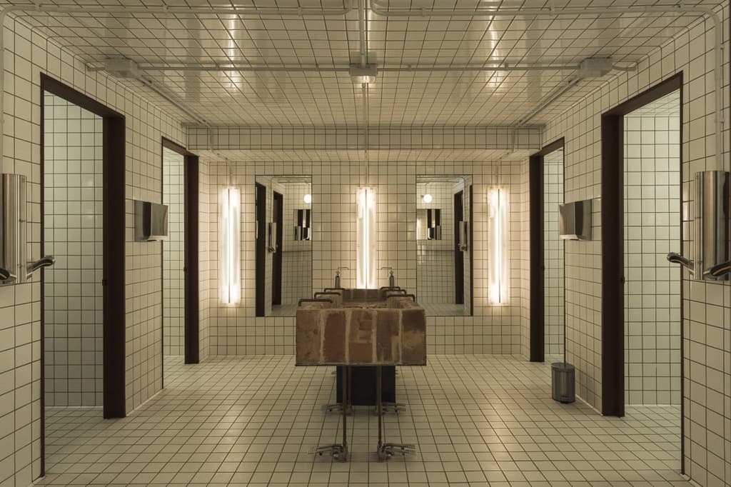 Almost every part of this Madrid restaurant is made from recycled materials