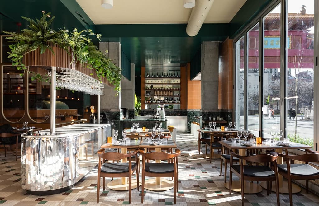 Marble and mirror takes Montreal’s Tiramisu back to the exuberance of 1960s Italy