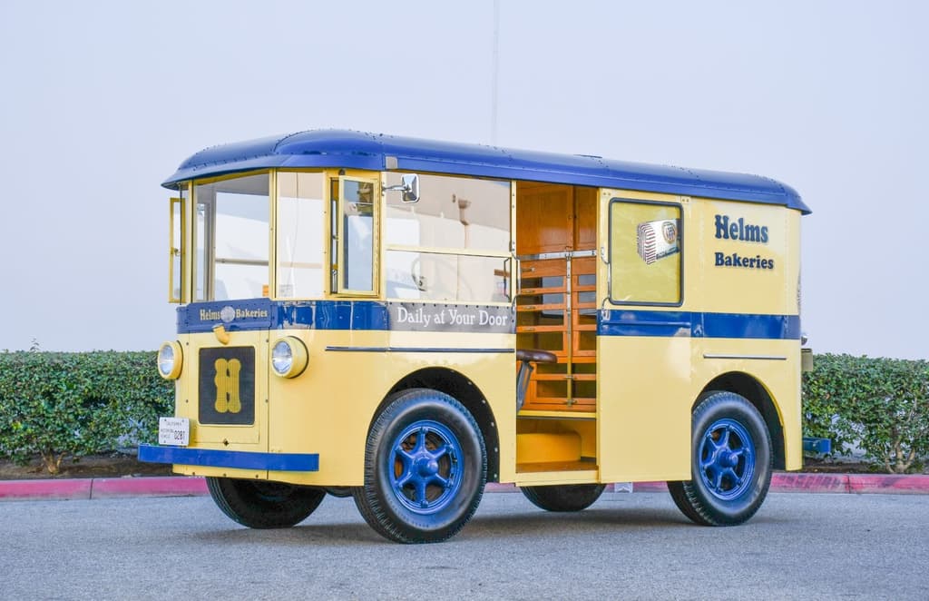 This 1933 Twin Coach delivery truck is an original office on wheels