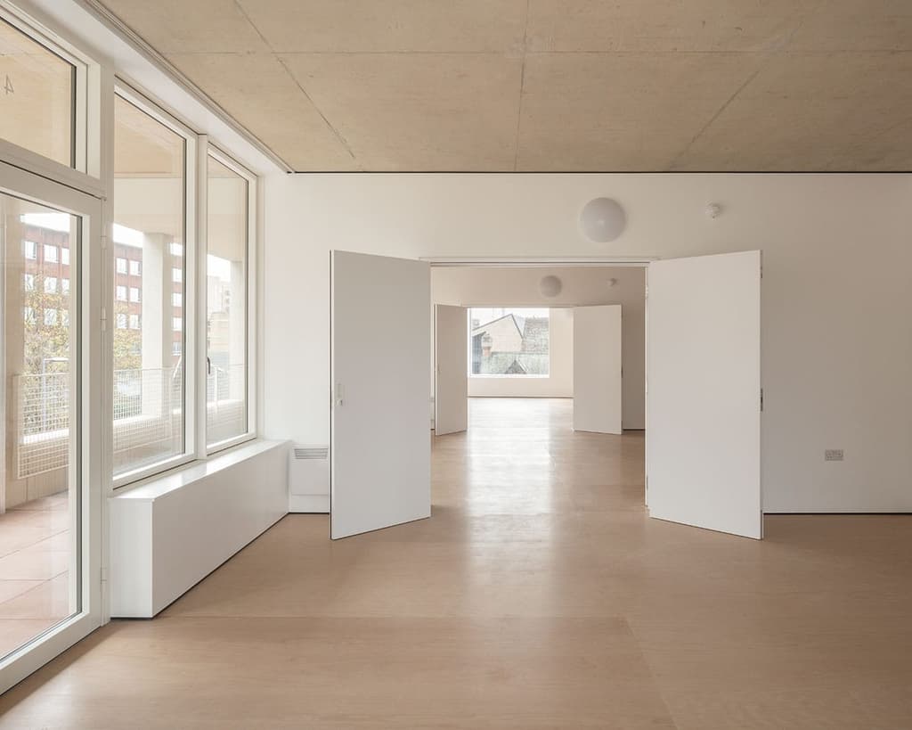 House for artists by Apparata architects in Barking, commissioned by Create London