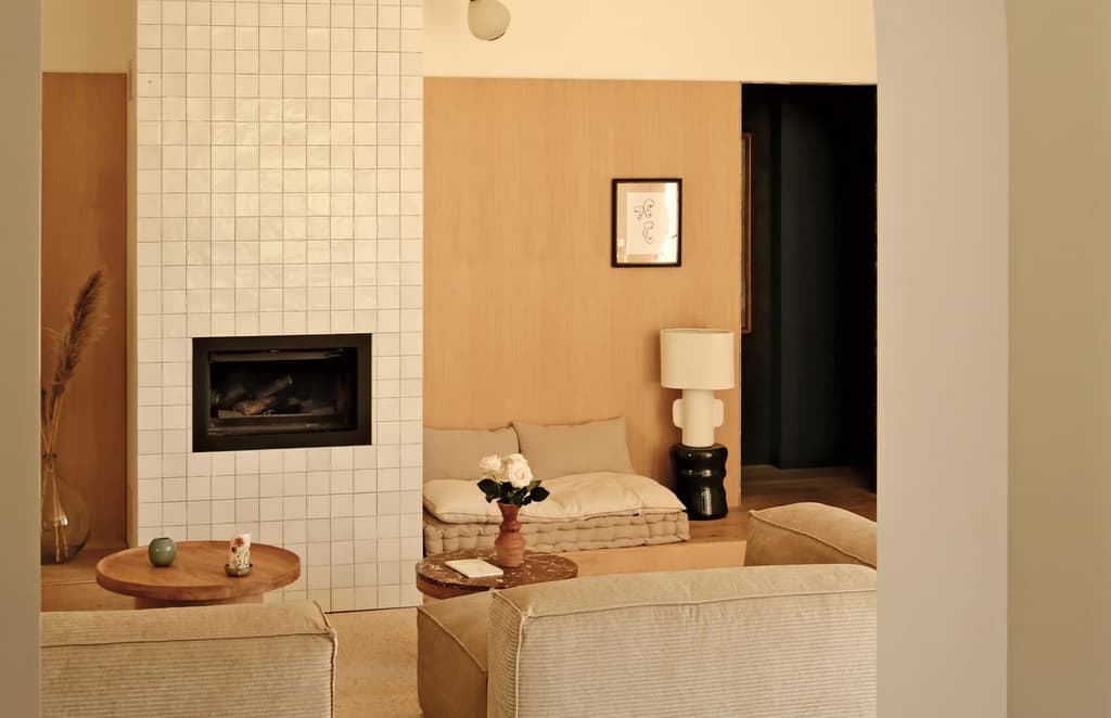 Le Moulin is a French hideaway designed for antiques lovers
